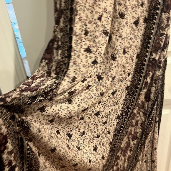 Soieblu Backless Boho Maxi Dress M - Picture 3 of 7